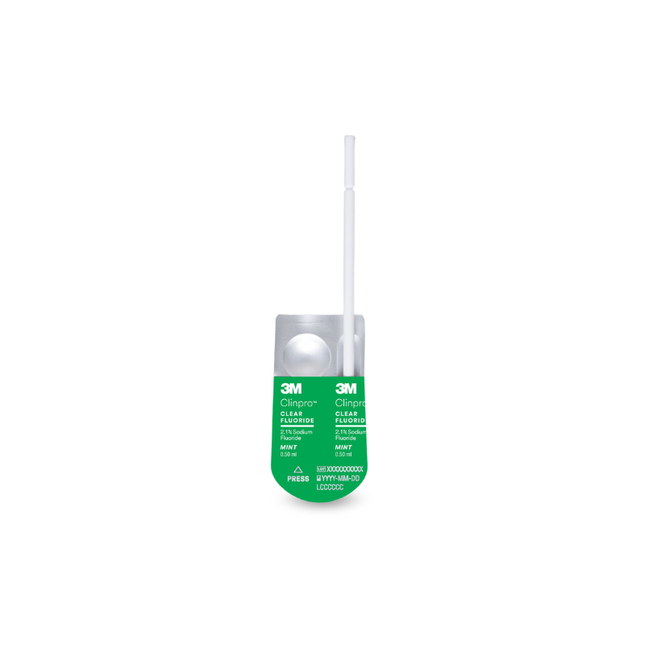 Barniz de Fluor Clinpro Clear 2,1% Menta x 1 Unidad