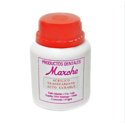 Acrilico Transparente Rapido Autocurado 250 Grs.