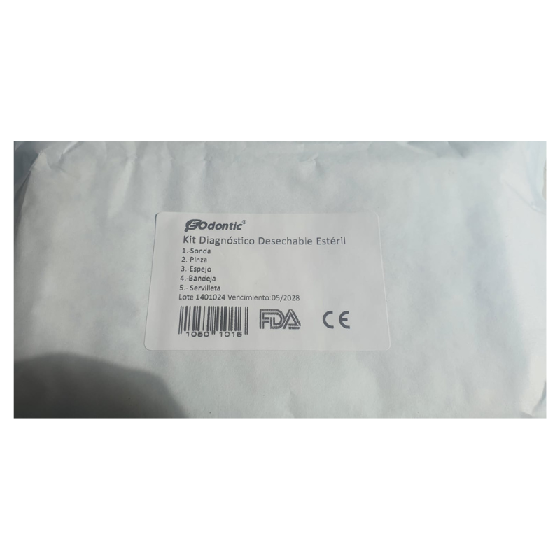 Kit de Diagnóstico Dental Desechable