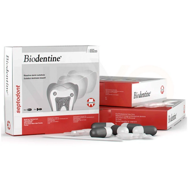 1 Biodentine mas 1 Amalgamador y  GRATIS  otra caja de Biodentine